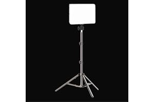 Adjustable Tripod Stand and LED Light Panel for Photo Video Shooting or Live Streaming Video Lighting Kit