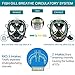 Full Face Snorkel Mask,Snorkeling Mask,180°Panoramic View,Free Breathing Anti-Fog Anti-Leak Full Face Snorkeling Mask with Go-pro Mount,Against CO₂ Build-Up,One Size for Kids and Adults (All Black)