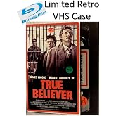 True Believer - Limited Retro VHS Style Case [Blu-ray] Region 1/A, James Woods &amp; Robert Downey Jr