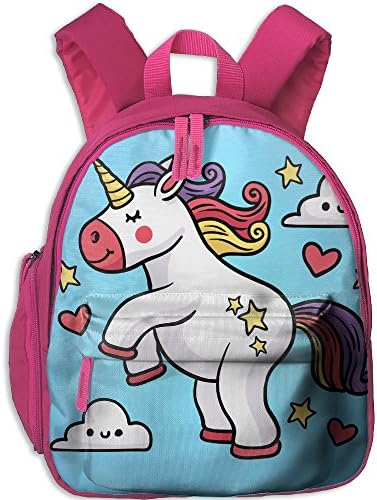 GFDHGVIF Children Flying Unicorn Bady Shoulder Bag Backpack Rucksack For Kid
