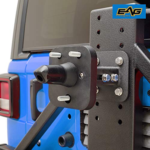 EAG Backup Camera Tire Adapter and Harness for Tire Carrier Fit for 18-19 Jeep Wrangler JL(Tire Carrier Not Included)
