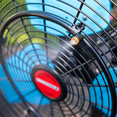 OEMTOOLS 23979 30" Oscillating Pedestal Misting Fan, Outdoor Fan with