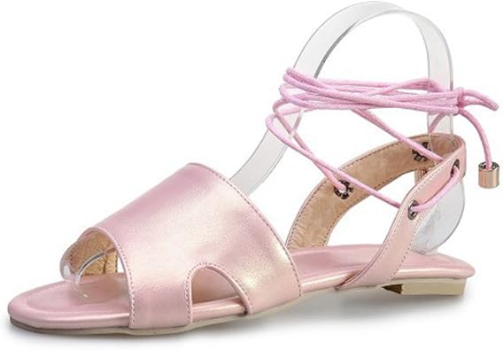 pink gladiator sandals