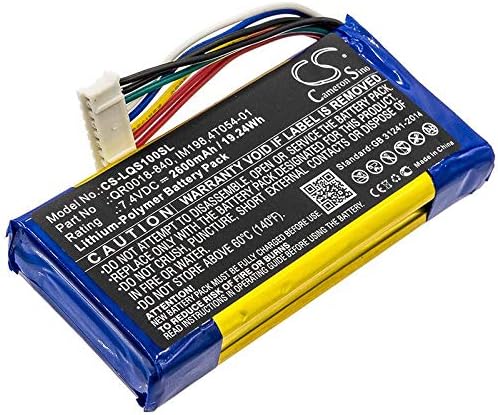 VI VINTRONS4T054-01, IM198, QR0018-840 Battery Replacement Compatible for QOLSYS IQ Panel,
