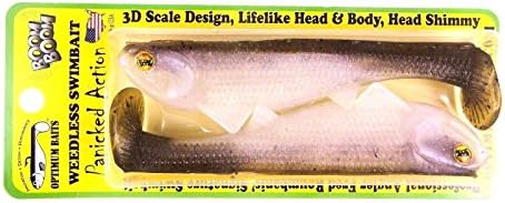 Optimum Baits Boom Boom 6" Weedless Swimbait