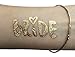 Bachelorette Party Tattoos- Mixed Set of 40 Gold Metallic Flash Tattoos- Team Bride Edition