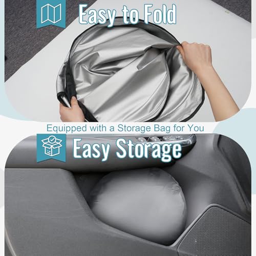 [Upgrade] CDEFG Compatible with Opel Corsa F 2020-2025 2026 Sunshade Covers Windshield Parasol Front Windshield Car Sunshade Accessories