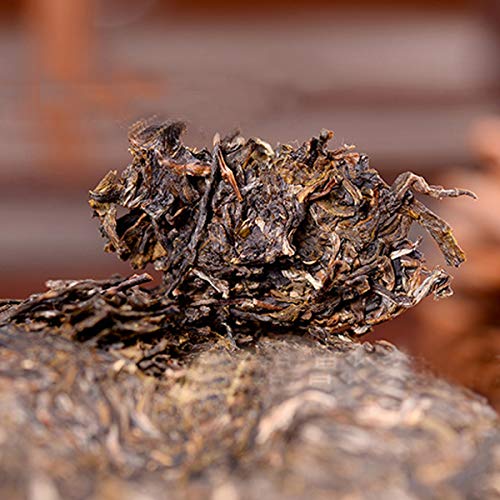 Chinesischer Pu'er Tee 100g (0.22LB) Roher Puer Tee Grüner Tee Bangwei Alter Baum Tee Kuchentee Alter Pu-Erh-Tee Alte… – Bild 5