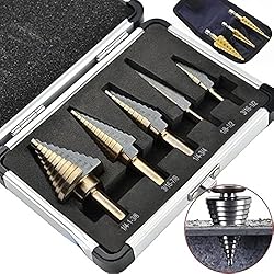 HSS 4241 Cobalt Multiple Hole 50 Sizes Step Drill