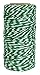 Just Artifacts ECO Bakers Twine 240-Yards 4Ply (Striped Kelly Green)