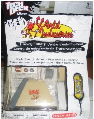 Tech Deck World Industries Micro Bank Ramp &amp; Kicker