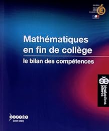 Mathématiques en fin de collège