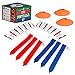 Play Platoon Flag Football Set for Kids - Flags, Belts & Cones - Set for Either 10 or 14 People!