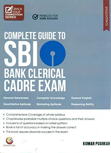 SBI BANK CLERICAL CADRE EXAM