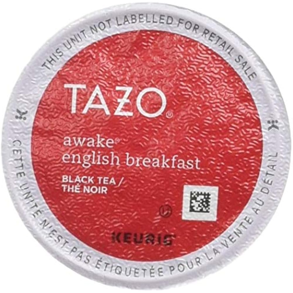 Tazo Awake English Breakfast Black Tea KCup, 10 Ct (Pack Of 6) Grocery " Food eBay