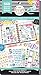 me & my BIG ideas Sticker Value Pack - The Happy Planner Scrapbooking Supplies - 30 Sheets of Stickers - Pastel Tropics Theme - Multi-Color Stickers - Great for Projects & Albums - 560 Stickers Total