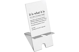 llxxeyopqdxz Phone Holder for Office Decor, Humorous Decor Desktop Phone Stand, Fun Office Gifts for Women, Boss, Employees, Coworkers, Sarcasm Office Phone Dock Holder YSJ19