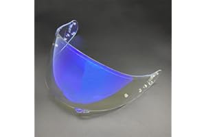 Moontogo Helmet Shields for SHOEI GT Air,Neotec,CNS-1,TC-5,TC-9,GT Air 2 Helmet Faceshield Visor Lens (Revo Clear Blue), Universal Size