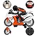 GPTOYS Motorcycle Toddler Toy Car for 2 3 4 5 Year Old Boys Girls Birthday Gift Preschool Games, Bump and Go Action Car with Light & Music