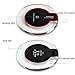 Wireless charger ,Hengxin ultra slim super lightweight wireless charging pad for iphone 8 iphone X Samsung Galaxy S6 S7 Edge S8 IOS android and Google Nexus 7 / 6 / 5 /4 LG G4 and more