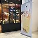 HAITIAN Aluminum Retractable Banner Stand 33x79 for Conference & Trade Show, Fixed Banner Size 33 x 79 Inches, Banner Does Not Included, Packed in A Padded Carrying Bag