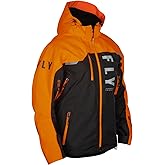 Fly Racing Carbon Snow Jacket Shell – Men's Winter Ski, Snowboard, Snowmobile Jacket, Waterproof Breathable Snow Gear