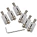 Surfing 6 Roller Bridge Tremolo Saddles w/Wrench for Strat Tele Electric Guitar Chrome