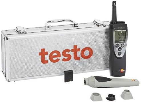 Testo 400563 6251 625 Digital Thermohygrometer Remote Probe Kit