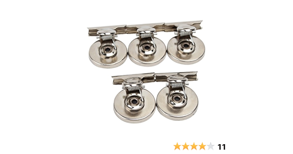 Pinzhi 5pcs 3cm Juego de Pinzas con Clip Notas de Iman ...