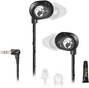 Swimbuds Flip Waterproof Short-Cord Headphones (Reinforced Cord)