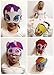 MasksFever Girls Birthday Party Favors Felt Masks Novelty Toys Girls Birthday Gifts for My Little Pony Party Supplies (6 PCs)