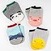 Laluna Baby Kids Toddler Anti Slip Skid Cotton No Show Socks