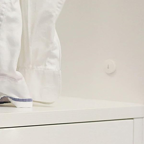 Smart Temperature Humidity Sensor WiFi Wireless Work for Xiaomi Smart Home Home App