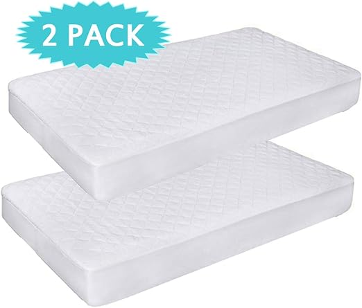 quilted crib mattress pad