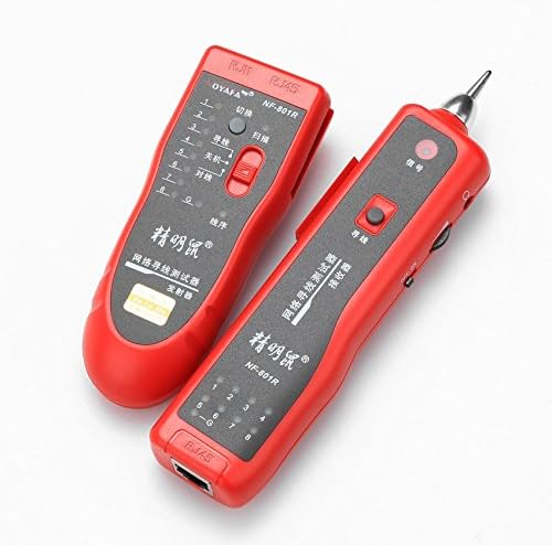 NF-801R Network Tester RJ11 RJ45 Lan Wire Tracker Fault Locator and Cable Tester LAN (Chinese Version)
