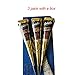 Temporary Tattoo, Color Black (3 Pack)