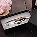 Waiters Corkscrew -WBSEos Best Stainless Steel Wine Opener Rosewood Handle Bottle Opener and Foil Cutter For Sommeliers, Waiters and Bartenders Around the World