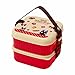 Bento: Kiki's Delivery Service Design 2-tier Bento Lunch Box (Vol. 620ml+630ml)