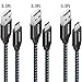 FONKEN Micro USB Cable, Android Charger Nylon Braided Cable [3-Pack,3.3FT]