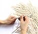 Newbested 300 Pcs 4.5 inch Double Sided Nail Art Wood Sticks, Multifunctional Cuticle Pusher Remover Manicure Pedicure Tool