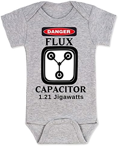Vulgar Baby Bodysuit, Flux Capacitor Back to The Future