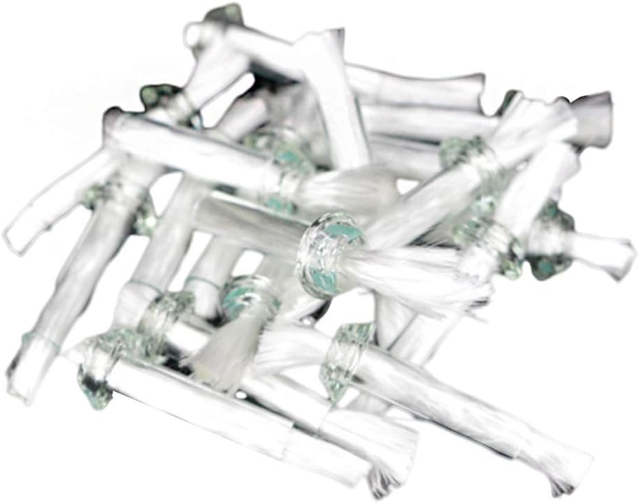 SUPVOX 40pcs Replacement Fiberglass Wicks Fiberglass Candle