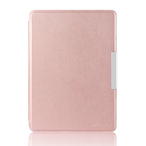 Kindle 8th Gen Generation Case Cover, Swees Ultra Slim & Lightest Case Cover with Auto Wake/Sleep for Amazon All-New Kindle E-reader 8th Gen Generation (2016 Release), Rose Gold