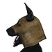 LarpGears Halloween Latex Dog Mask Funny German Shepherd Mask for Halloween Party