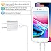 TAKAGI Phone Charger Fast Charging Extra Long Cable 2 Pack 6feet Durable Data Sync Transfer Cord USB Plug Wall Charger(ETL Listed) Compatible iPhoneX/8/7/6S/6/Plus/SE/5S/iPod/iPad Mini