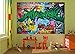 Kid’s Room Nursery Photo Wallpaper – Graffiti Wall – Picture Decoration Colorful Writing Pop Art Urban Street Style Hip Hop Image Decor Wall Mural (82.7x55.1in - 210x140cm)