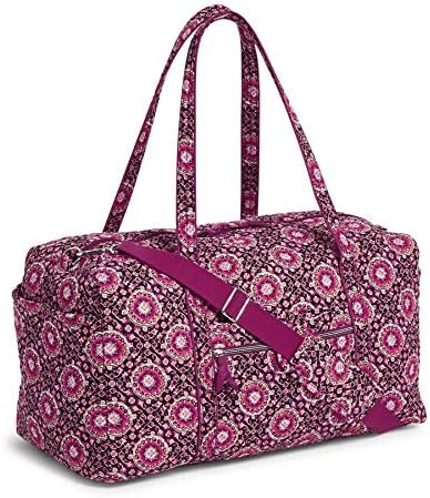 Vera Bradley Women's Signature Cotton Large Travel Duffle Bag 4 Vera Bradley Women's Signature Cotton Large Travel Duffle Bag