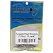 (10 Pack) - Harmony Fishing Company Tungsten Nail Weights [Select Size] (Lead-Free/No Lead Nail Weights for Neko/Wacky Rig Fishing) (Natural, 1/32oz)