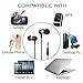 Earphone Headphone, TTM 3.5mm High Definition in-ear Stereo Headphone Earbuds,Bass Driven, Noise Isolating for iPhone, iPod, iPad, MP3 Players, Samsung Galaxy etc - Metal Black
