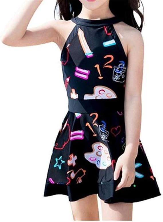 Amazon トーダー 子供水着ワンピース キッズ スイムウェア ジュニア女の子 2点セット ガールズ可愛い 小学生 ビキニ おしゃれ かわいい 温泉 海水浴 肌守り 旅行プレゼント 韓国風 水着 通販